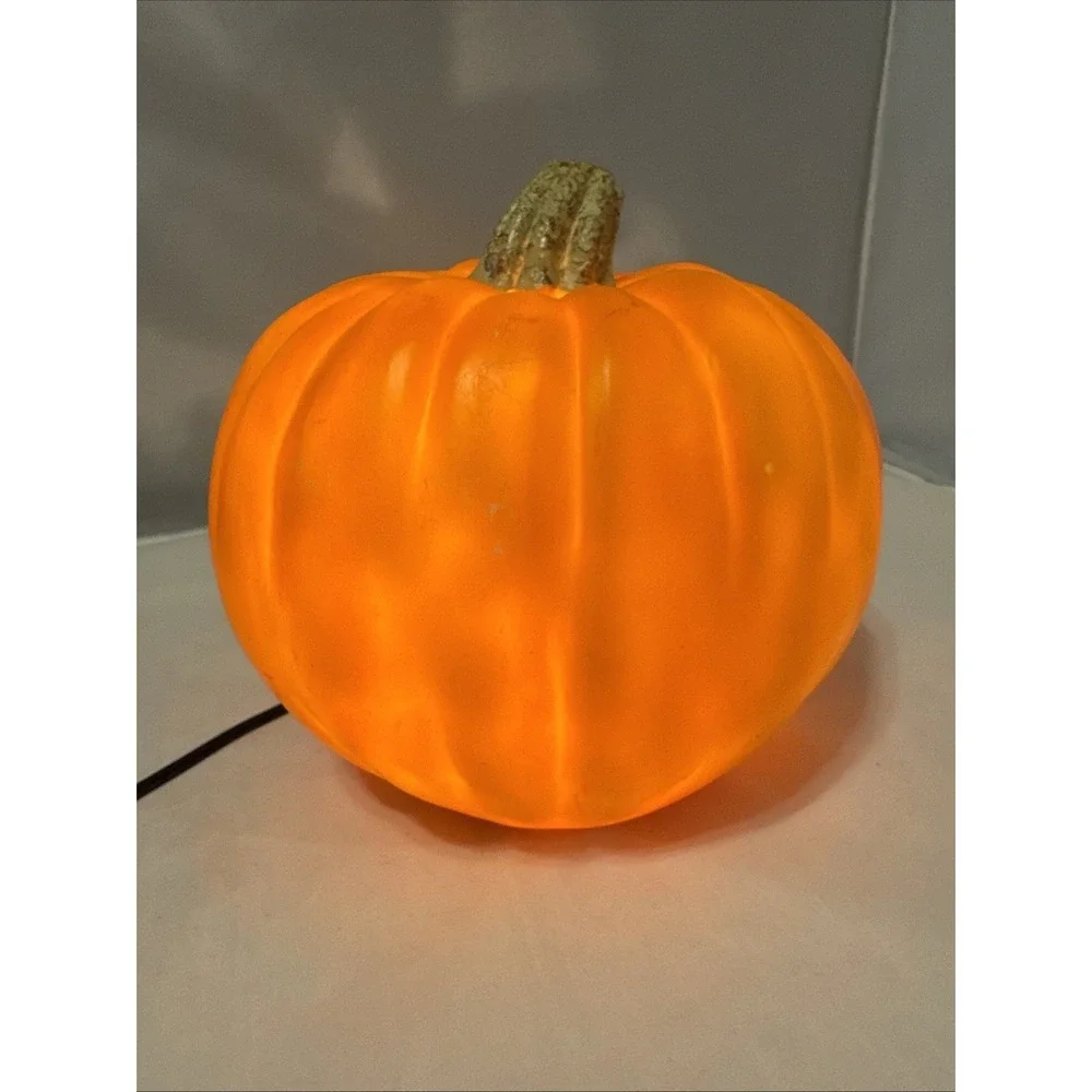 Halloween Jack o Lantern blow mold pumpkin Electric Lighted 2005 Model 22175 EUC